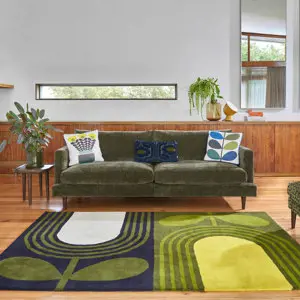 Larch Two Seater Fabric Sofa